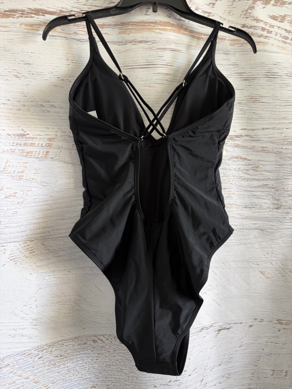 NWT wild fable Black, Cheeky, Extra High-Leg Swimsuit - Picture 4 of 5